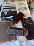 Sharp pc1211 pocket computer + CE-121 cassette interface, Computers en Software, Vintage Computers, Ophalen of Verzenden