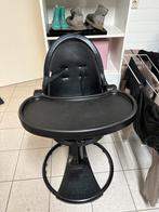 Bloom fresco kinderstoel zwart met alle accessoires, Ophalen, Zo goed als nieuw, Meegroeistoel