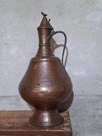 Oude antieke Ottomaanse koperen ketel kan Turkse vogel, Antiek en Kunst, Antiek | Koper en Brons, Ophalen of Verzenden, Koper