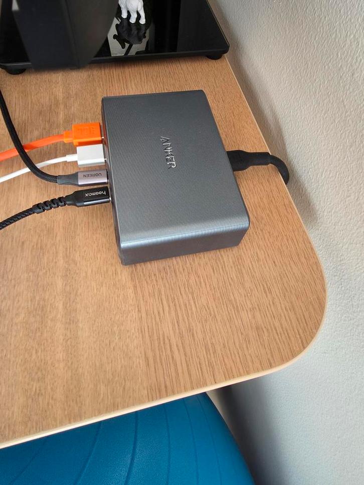 Anker Prime 200W GaN Lader - 6 Poorten, Computers en Software, Laptop-opladers, Nieuw, Ophalen