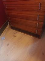 Danish mid century houten laden kast, Ophalen, Gebruikt, 25 tot 50 cm, Minder dan 100 cm