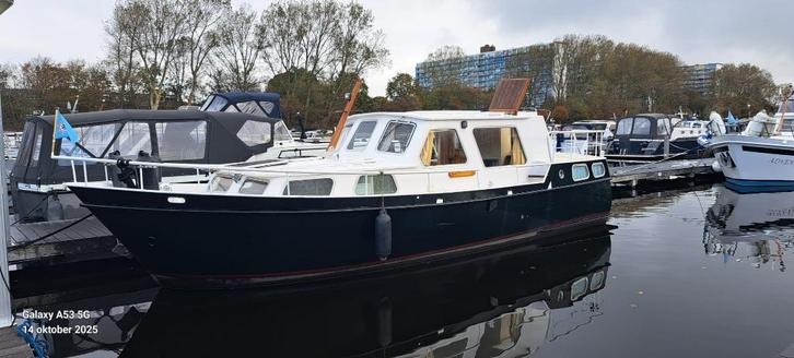 Beja kruiser 10 meter, Watersport en Boten, Motorboten en Motorjachten, Gebruikt, Staal, 9 tot 12 meter, Diesel, Binnenboordmotor