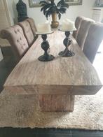 Halve boomstam tafel, Huis en Inrichting, Complete inboedels, Ophalen