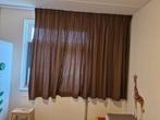 GRATIS gordijn, Huis en Inrichting, Stoffering | Gordijnen en Lamellen, Ophalen, Gebruikt, 100 tot 150 cm, Bruin