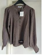 NIEUW!! Msch Copenhagen prachtige blouse VAN 70 VOOR 17,50!, Maat 38/40 (M), Msch Copenhagen, Bruin, Verzenden