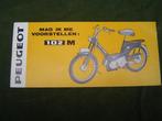 PEUGEOT 102 M bromfiets 1971 instructie boekje, Fietsen en Brommers, Ophalen of Verzenden