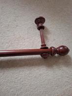 Houten Gordijnroede, Ophalen, Gebruikt, Bruin, Klassiek