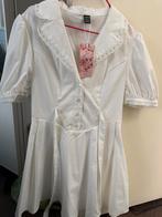 Jurk (shein), Kleding | Dames, Ophalen of Verzenden, Zo goed als nieuw, Wit, Boven de knie