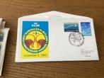 No1916 KLM Amsterdam Harare 5-11-1983 Heb ook van Nederland, Postzegels en Munten, Postzegels | Eerstedagenveloppen, Ophalen of Verzenden