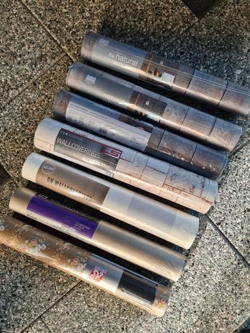 Behangpapier - 6 Rollen beschikbaar voor biedingen