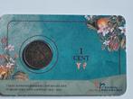 Nederland Wilhelmina 1 cent 1919 coincard, Verzenden, Overige landen