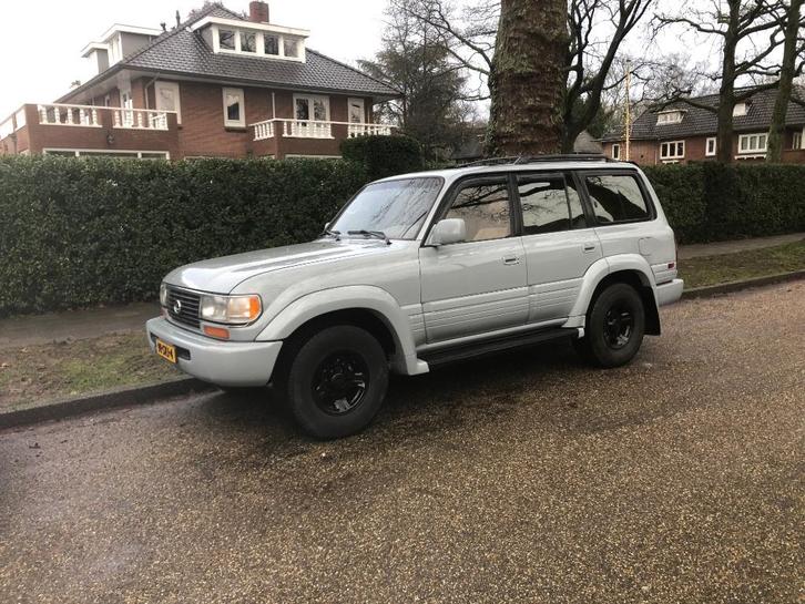 Toyota Land Cruiser HJ80 - Lexus 450 LX  1997 Grijs, Auto's, Lexus, Particulier, Overige modellen, 4x4, ABS, Airbags, Airconditioning