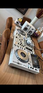 Limited white Pioneer CDJ2000 DJM900 Nexus incl flightcases, Ophalen, Gebruikt, Dj-set, Pioneer