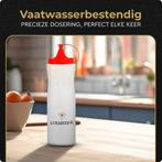 3x Doseerfles 400ml - Poffertjes Saus Beslag - Knijpfles, Verzenden, Nieuw