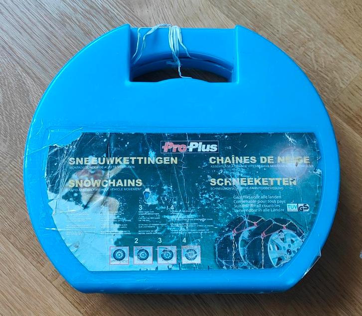 Proplus Sneeuwkettingen Maat 90, Auto diversen, Sneeuwkettingen, Zo goed als nieuw, Ophalen