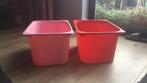 Ikea trofast bak roze en rood middelhoog, Ophalen, Gebruikt, Minder dan 35 cm, Minder dan 50 cm