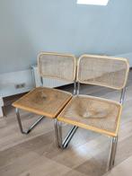 2x Thonet Cesca stijl stoelen | Marcel Breuer | Opknapper, Huis en Inrichting, Stoelen, Vintage Bauhaus design, Twee, Gebruikt