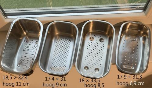 gootsteenbakje, inzet- uitlekbak, restenbak, spoelbak bakken, Huis en Inrichting, Keuken | Keukenbenodigdheden, Ophalen of Verzenden