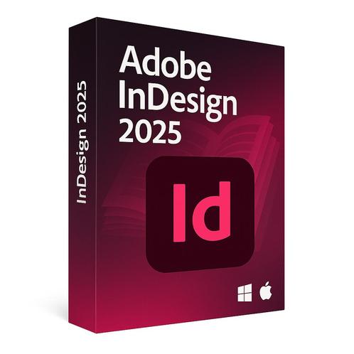 Ad0be InDesign 2025, Computers en Software, Audio-software, Nieuw, MacOS, Windows, Ophalen
