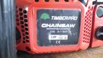 Kettingzaag professional serie 62cc 3,5 pk TIMBERPRO, Ophalen of Verzenden, 1200 watt of meer, Kettingzaag, 30 tot 70 mm