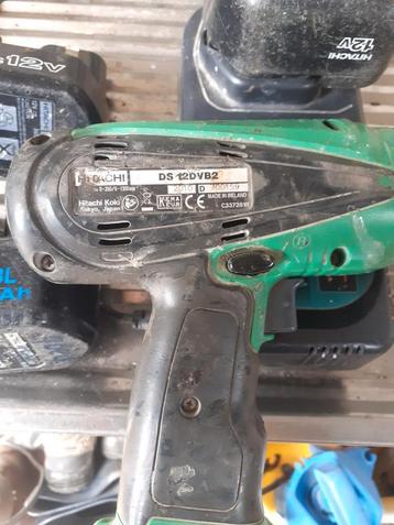 Hitachi DS12DVB2 Accuboormachine Set beschikbaar voor biedingen