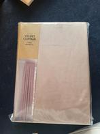 Velvet Gordijn - Nieuw in verpakking en gebruikte, Huis en Inrichting, Stoffering | Gordijnen en Lamellen, Ophalen of Verzenden