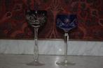 Roemers  ( Gekleurd kristal, Antiek en Kunst, Antiek | Glas en Kristal, Ophalen of Verzenden