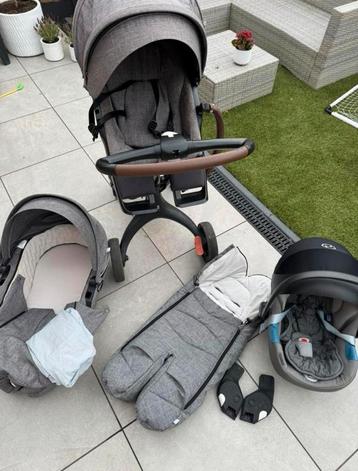 Te koop Stokke Explory V6 Kinderwagen volledige set beschikbaar voor biedingen
