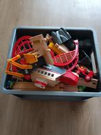 Grote Brio Trein Set met Kranen, Treinen en Accessoires, Kinderen en Baby's, Ophalen, Gebruikt, Jongen of Meisje
