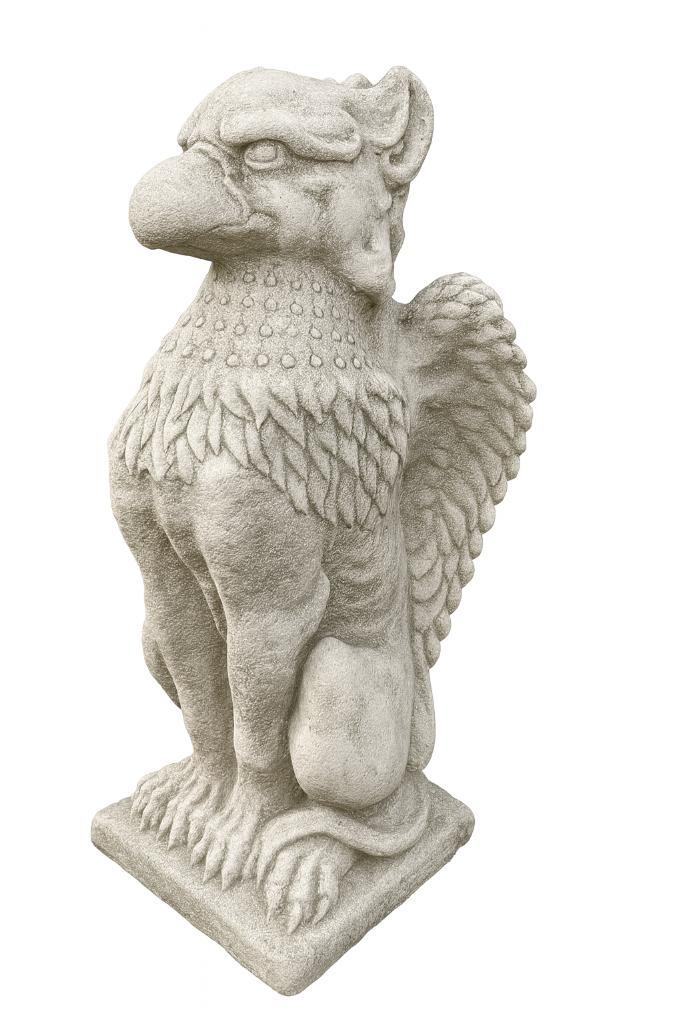 griffioen tuinbeeld, Tuin en Terras, Tuinbeelden, Gebruikt, Dierenbeeld, Steen, Ophalen