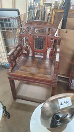 Antieke stoel Chinees japans hout, Ophalen