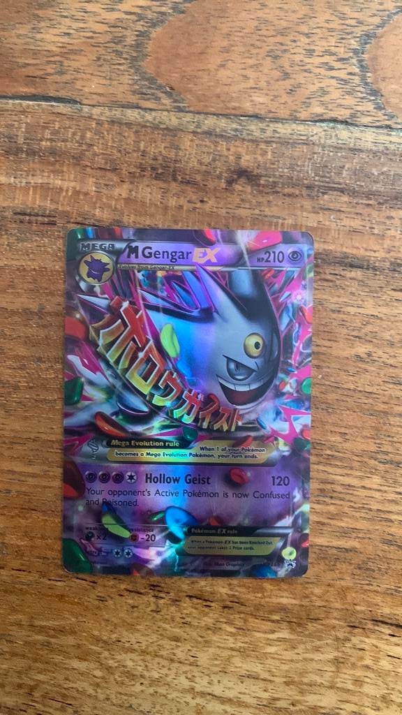 M Gengar ex xy166, Ophalen of Verzenden, Zo goed als nieuw, Losse kaart