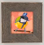 Koolmees vogel in lijst, Ophalen of Verzenden