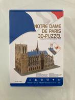 Notre Dame de Paris 3D Puzzel - NIEUW in plastic, Nieuw, Van hout, 6 jaar of ouder, Meer dan 50 stukjes