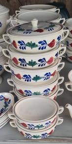 Boerenbont dekschalen. Boerenbond, Huis en Inrichting, Keuken | Servies, Ophalen of Verzenden, Aardewerk, Boerenbont, Schaal of Schalen