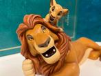 Disney WDCC the Lion King Mufasa & Simba "Pals Forever", Ophalen, Leeuwenkoning of Jungle Boek, Zo goed als nieuw, Beeldje of Figuurtje