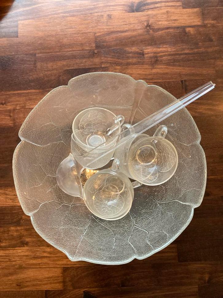 Nieuwe Glazen Bowlset van Arcoroc France, Antiek en Kunst, Antiek | Glas en Kristal, Ophalen of Verzenden