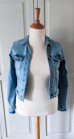 Only stretch spijker jack Tia maat 38, Maat 38/40 (M), Only, Blauw, Ophalen of Verzenden