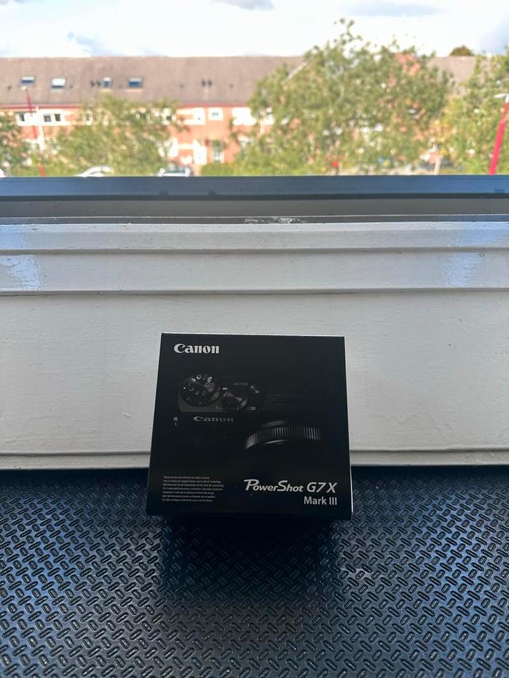 Canon PowerShot G7 X Mark III - Nieuw in Doos, Audio, Tv en Foto, Fotocamera's Digitaal, Nieuw, Compact, Canon, Minder dan 4 keer