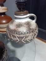 fat lava , west Germany,vaas lamp, tafel lamp,, Overige materialen, Gebruikt, Vintage, jaren 70, fat lava, west Germany, Ophalen of Verzenden