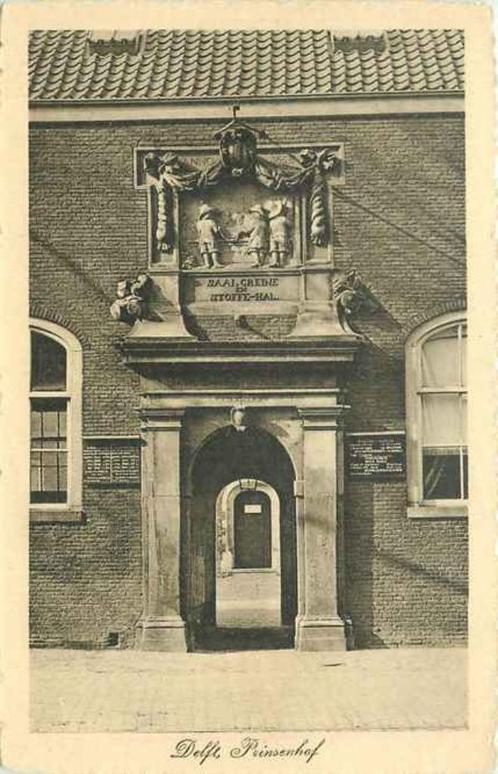 (301-202-017) Delft Prinsenhof, Verzamelen, Ansichtkaarten | Nederland, Zuid-Holland, Verzenden