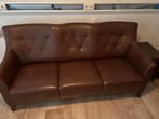 Luxe lerenbank, Ophalen, Gebruikt, Driepersoons, Leer