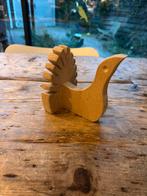 Houten Pauw Servettenhouder, Ophalen, Zo goed als nieuw, Hout, Dierenbeeld