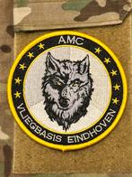 Embleem AMC Vliegbasis Eindhoven, Verzenden, Luchtmacht, Nederland, Embleem of Badge