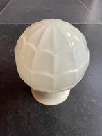 Antieke plafondlamp, Huis en Inrichting, Lampen | Plafondlampen, Ophalen, Gebruikt, Glas