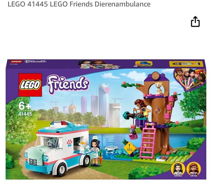 Lego Friends Sets - Dierenthema, café en acrobatiek, Kinderen en Baby's, Speelgoed | Duplo en Lego, Gebruikt, Lego, Complete set