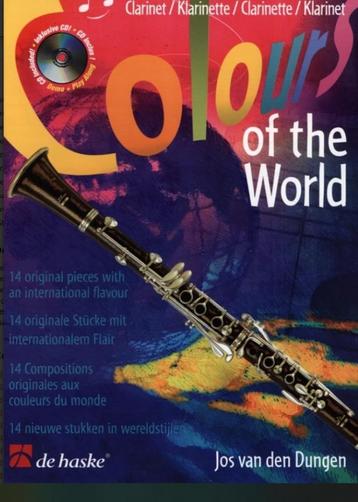 Altsaxofoon medium: Colours of the world + cd--aanbevolen beschikbaar voor biedingen