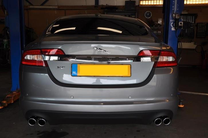 RVS duplex dubbele uitlaat einddemper voor onder elke auto, Auto-onderdelen, Uitlaatsystemen, Alfa Romeo, Amerikaanse onderdelen