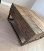 Salontafel 80x80, Huis en Inrichting, Ophalen, 50 tot 100 cm, Industriaal, Vierkant