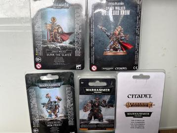 Space wolves characters New in blister warhammer 40k beschikbaar voor biedingen